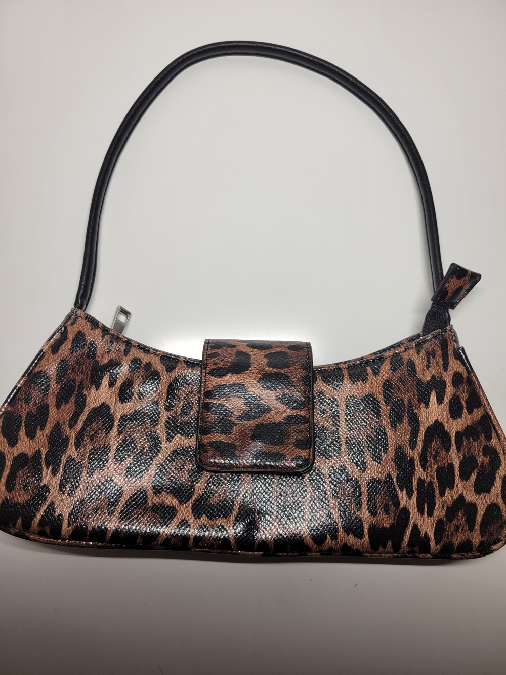 Trendy Leopard Print Shoulder Bag